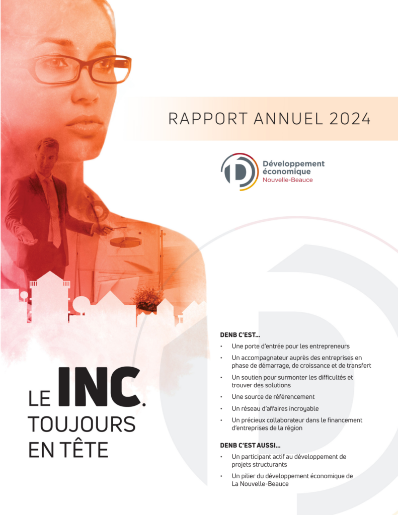 Couverture du rapport annuel 2024 DENB