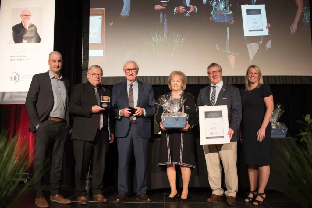 Cérémonie de remise de prix sur scène