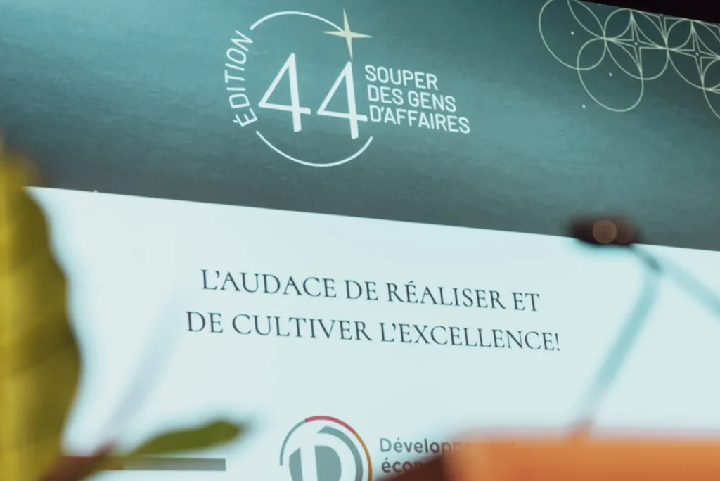 Bannière Édition 44 Souper des gens d’affaires