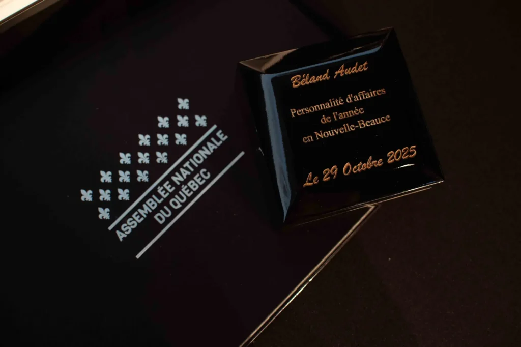 Trophée Personnalité d'affaires 2025 Nouvelle-Beauce